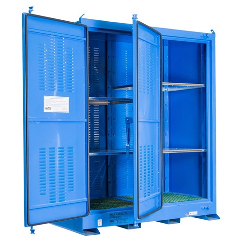 Pratt Dangerous Goods Outdoor Storage Cabinet 450Ltr