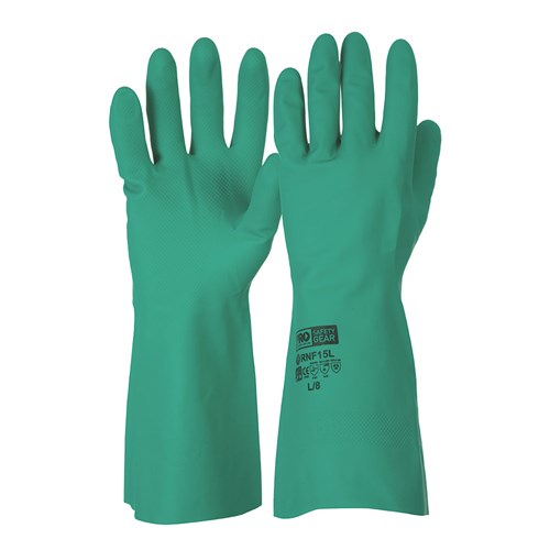 Green Nitrile Gloves