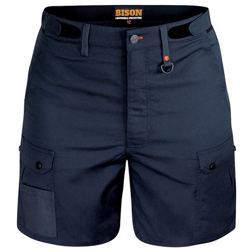 Shorts Women'S Lightweight Stretch Polycotton Navy