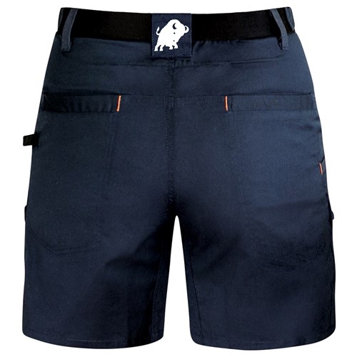 Shorts Women'S Lightweight Stretch Polycotton Navy